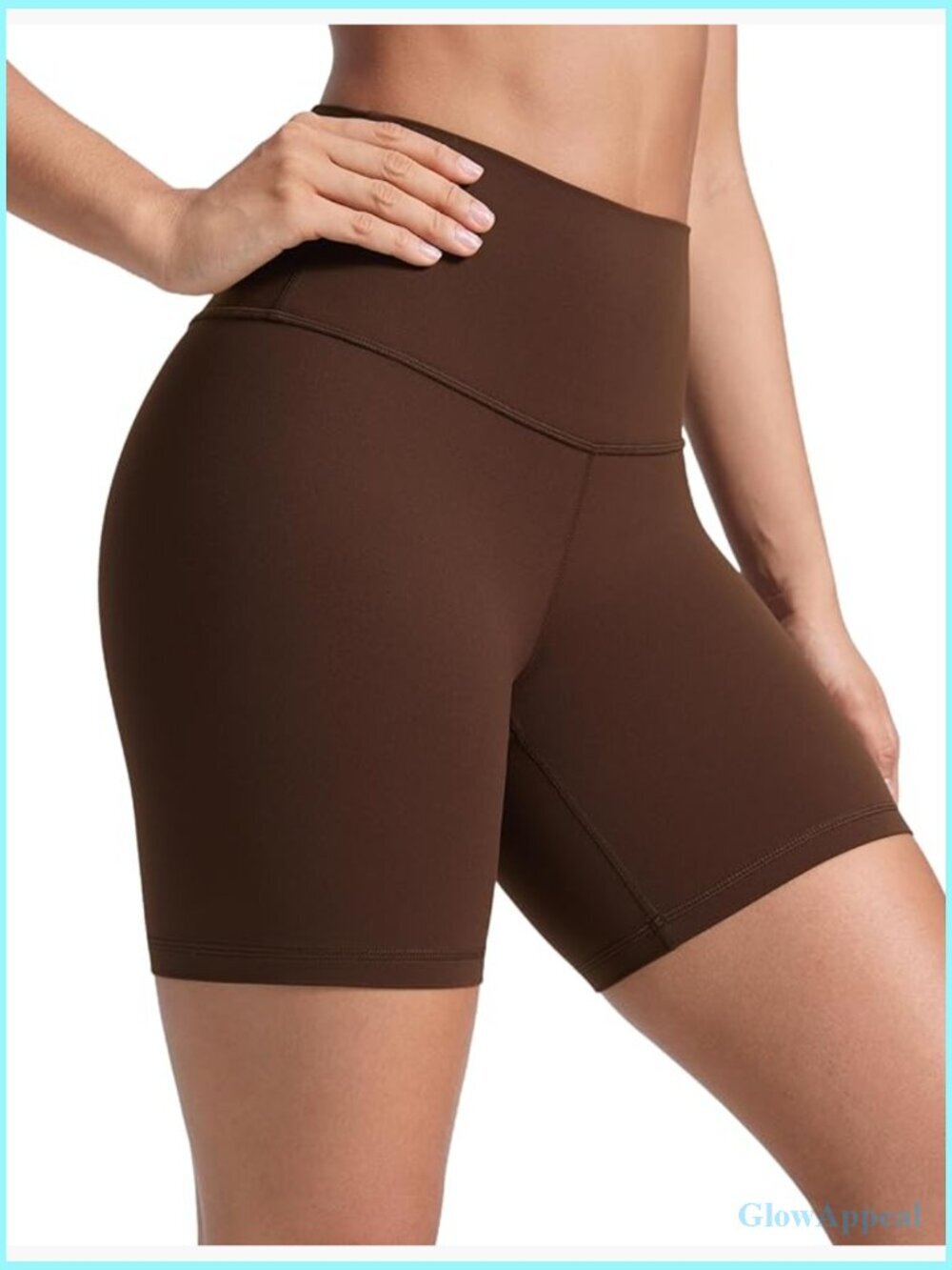 Butterluxe Biker Shorts 6" High Waisted Yoga Volleyball Spandex